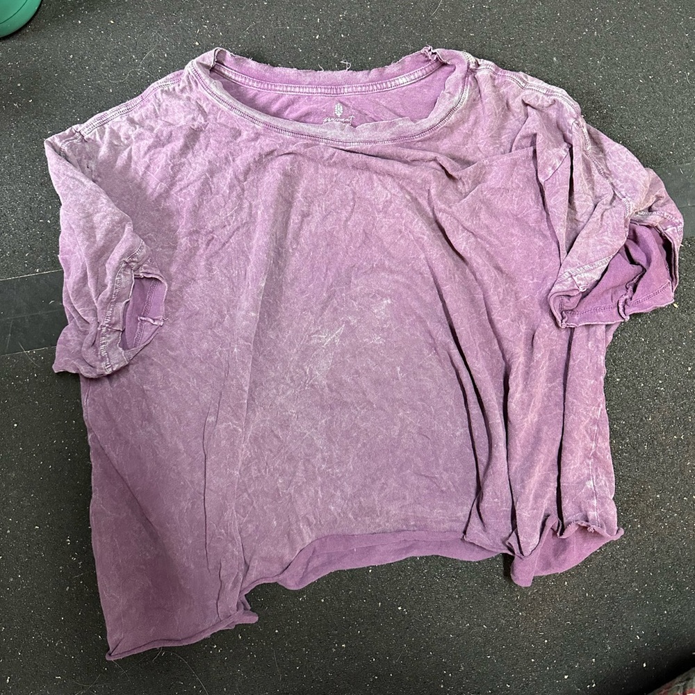 Elegant Lavender Short Sleeve Women's Tee